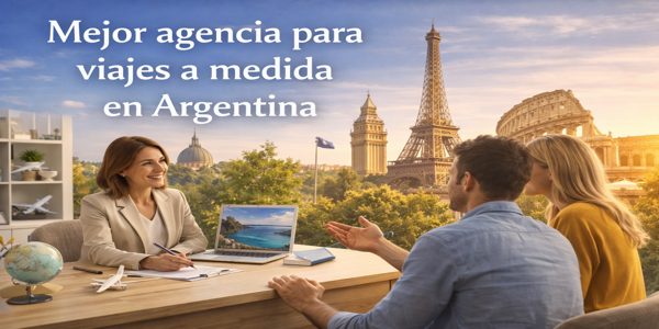 Mejor agencia de viajes a medida en Argentina con asesoramiento personalizado